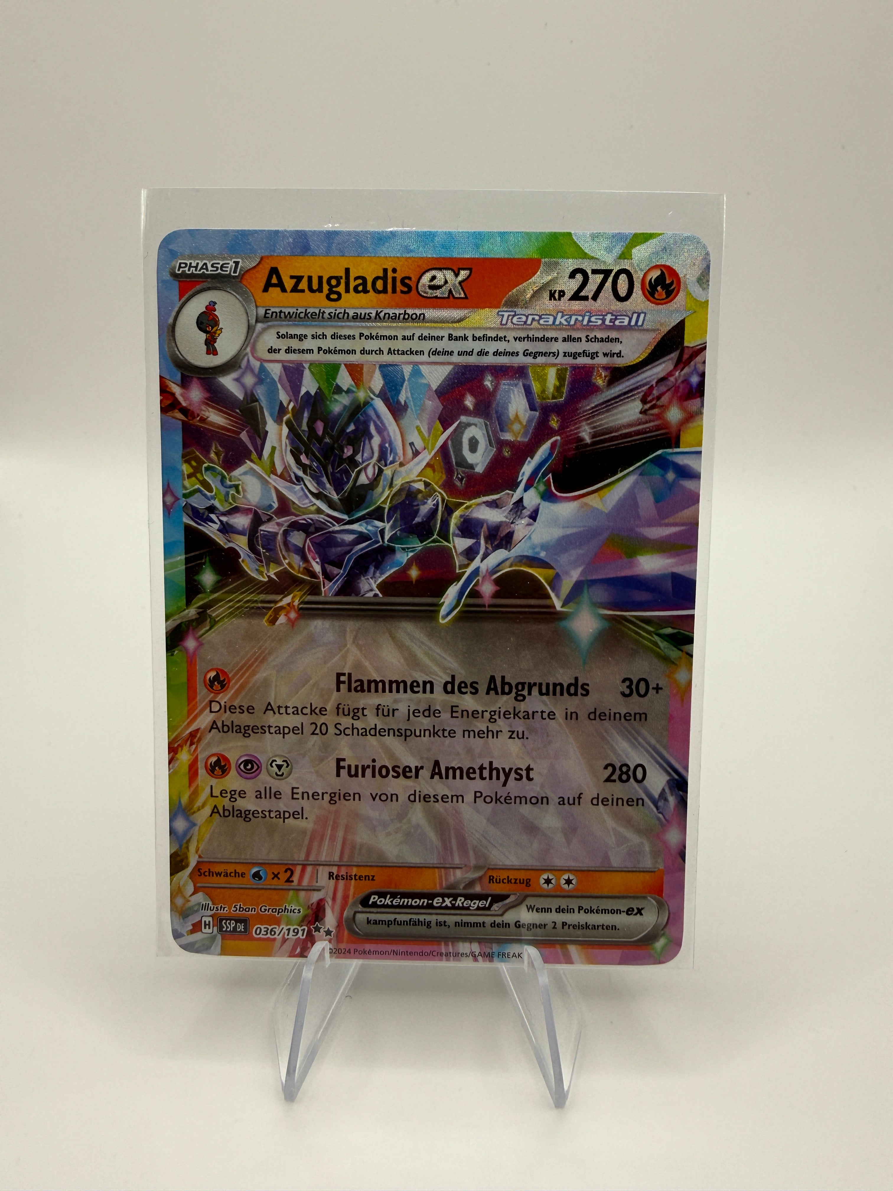 Azugladis ex (Terakristall) | Ultra Rare | 036/191 | Stürmische Funken | DE
