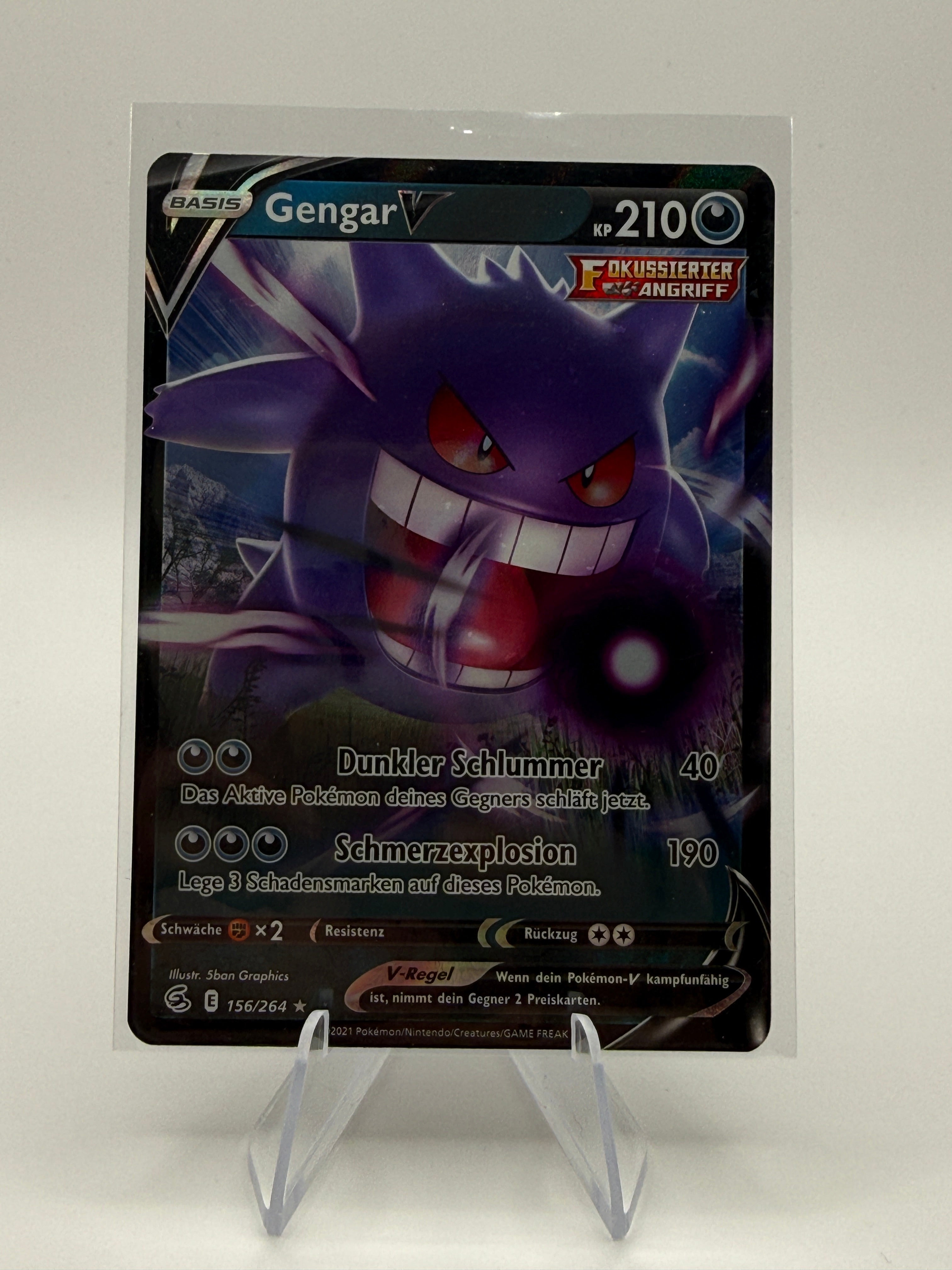 Gengar V | Ultra Rare | 156/264 | Fussionsangriff | DE