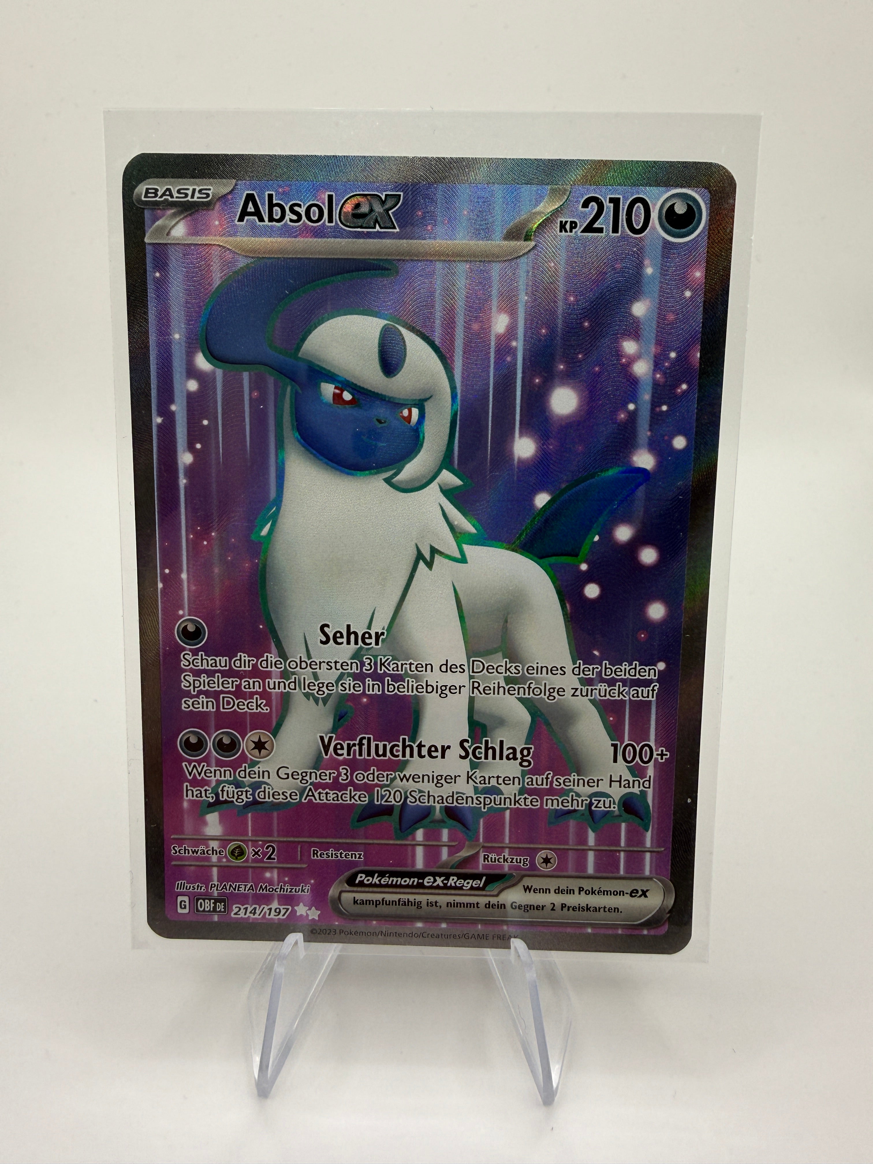 Absol ex | Basis | 214/197 | Obsidian Flamme | DE