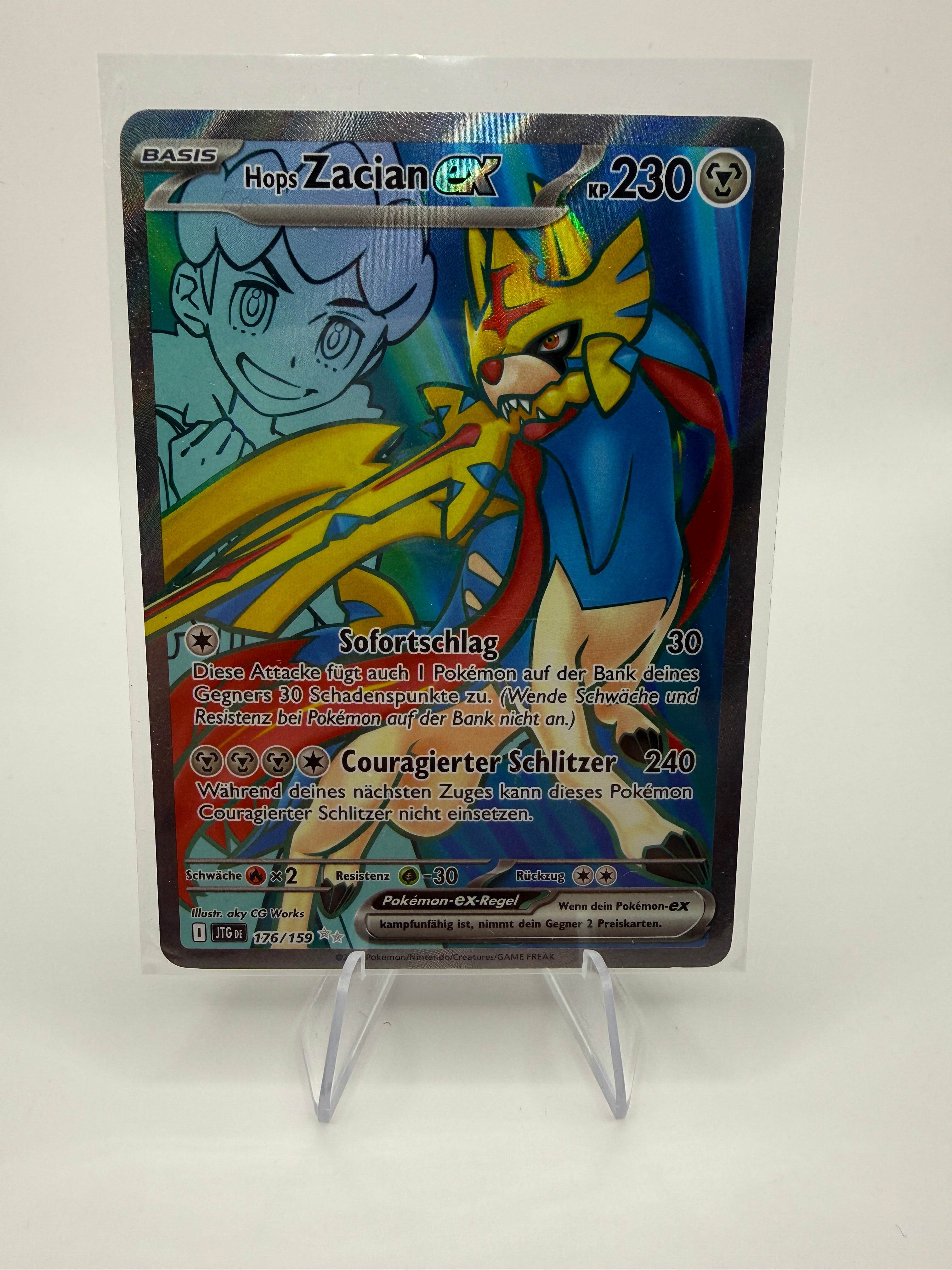 Hops Zacian ex | Ultra Rare | 176/159 | Reisegefährten | DE