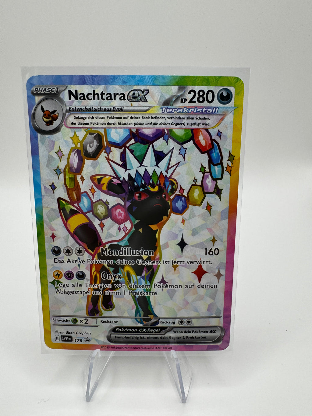 Nachtara ex | Special Art / Terakristall | 176 | SV Black Star Promo| DE