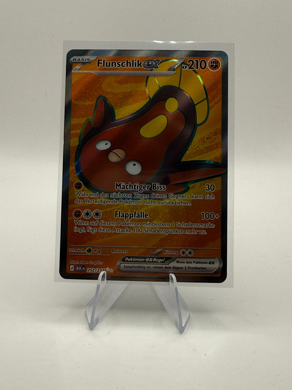 Flunschlik EX | Full Art | 252/217 | Erhabene Helden | DE