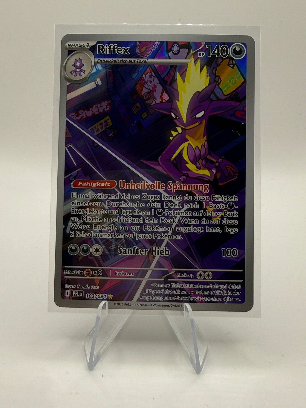 Riffex | Illustration Rare | 103/094 | Fatale Flammen | DE
