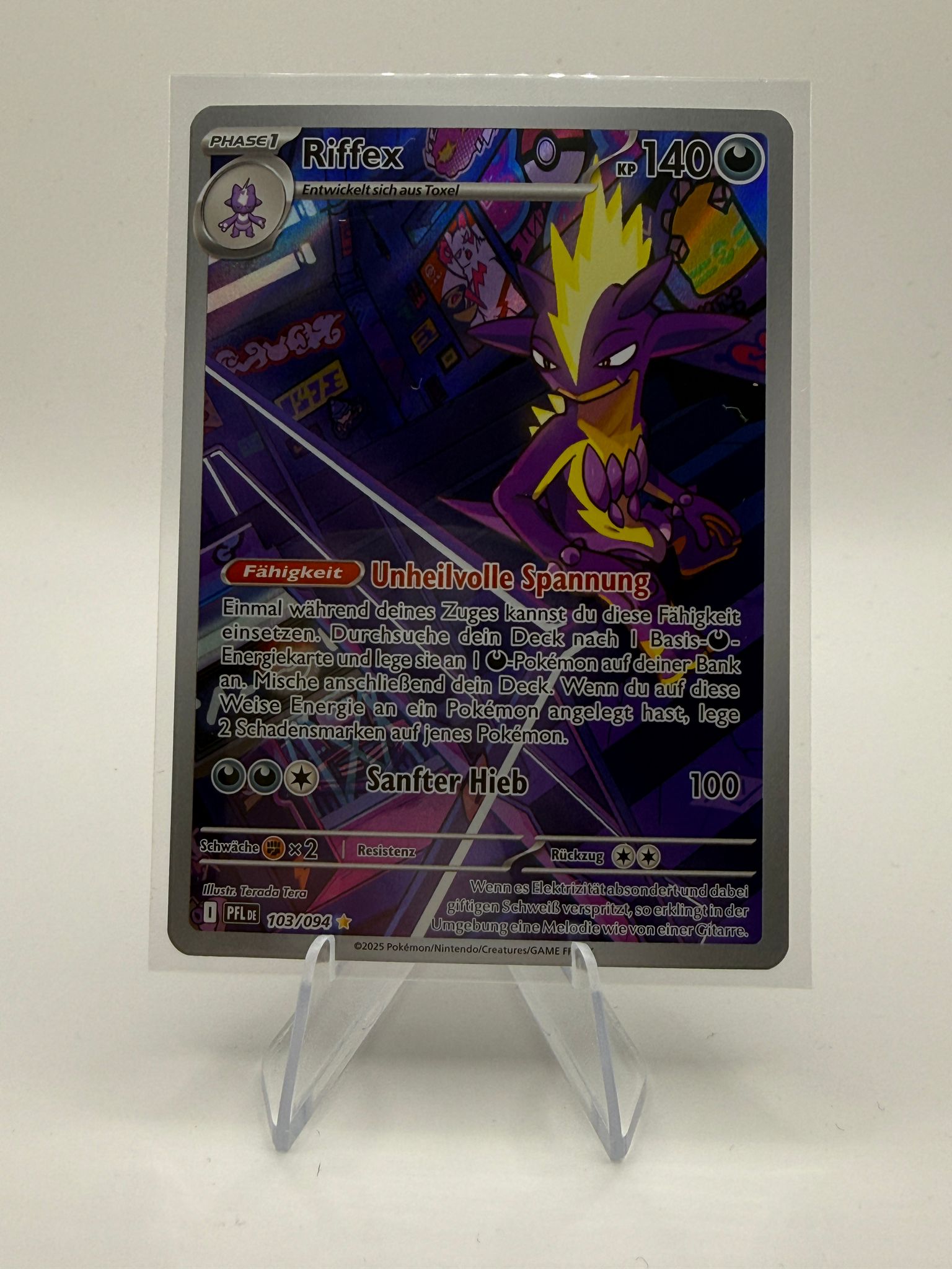 Riffex | Illustration Rare | 103/094 | Fatale Flammen | DE