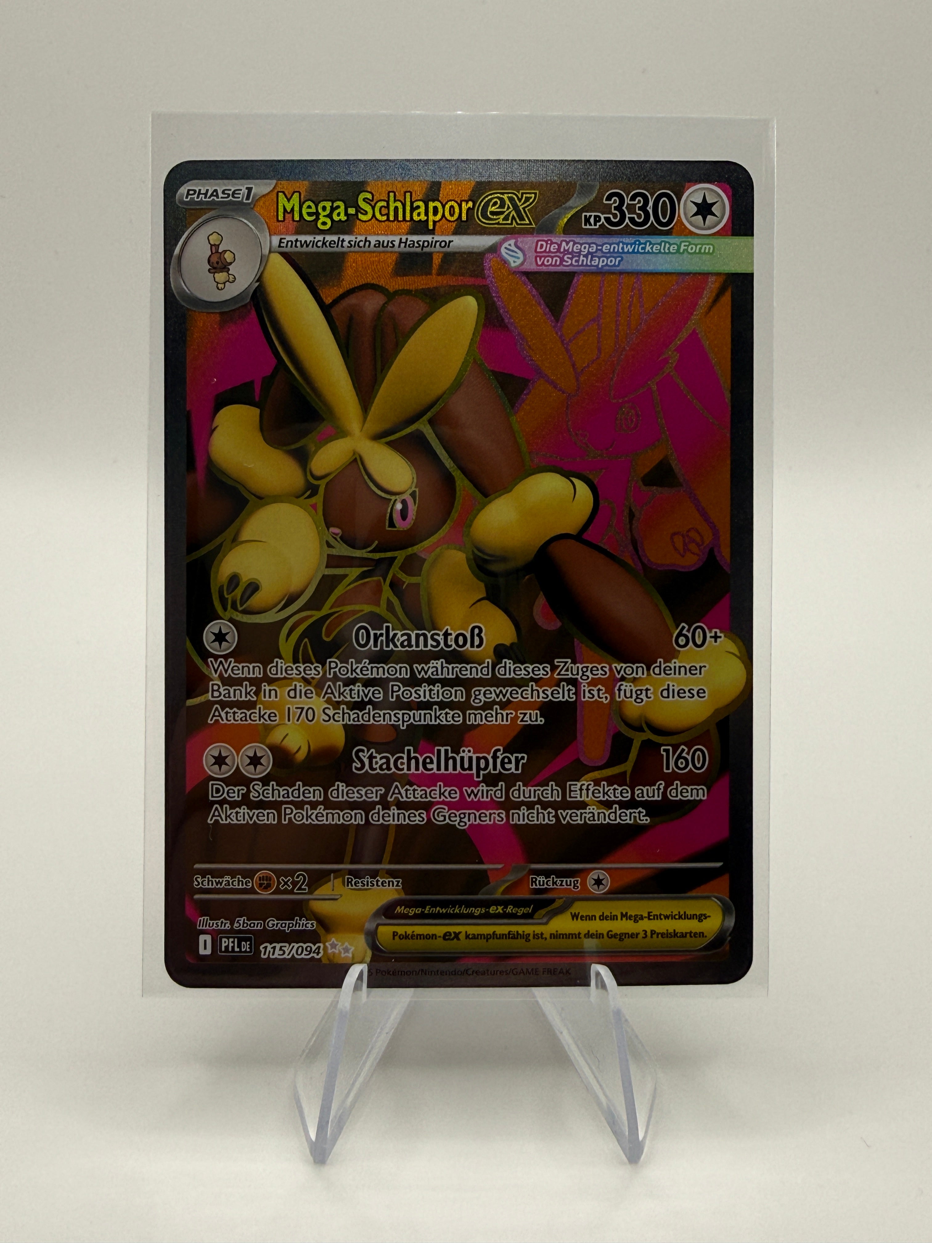 Mega-Schlapor ex | Phase 1 | 115/094 | Fatale Flammen | DE
