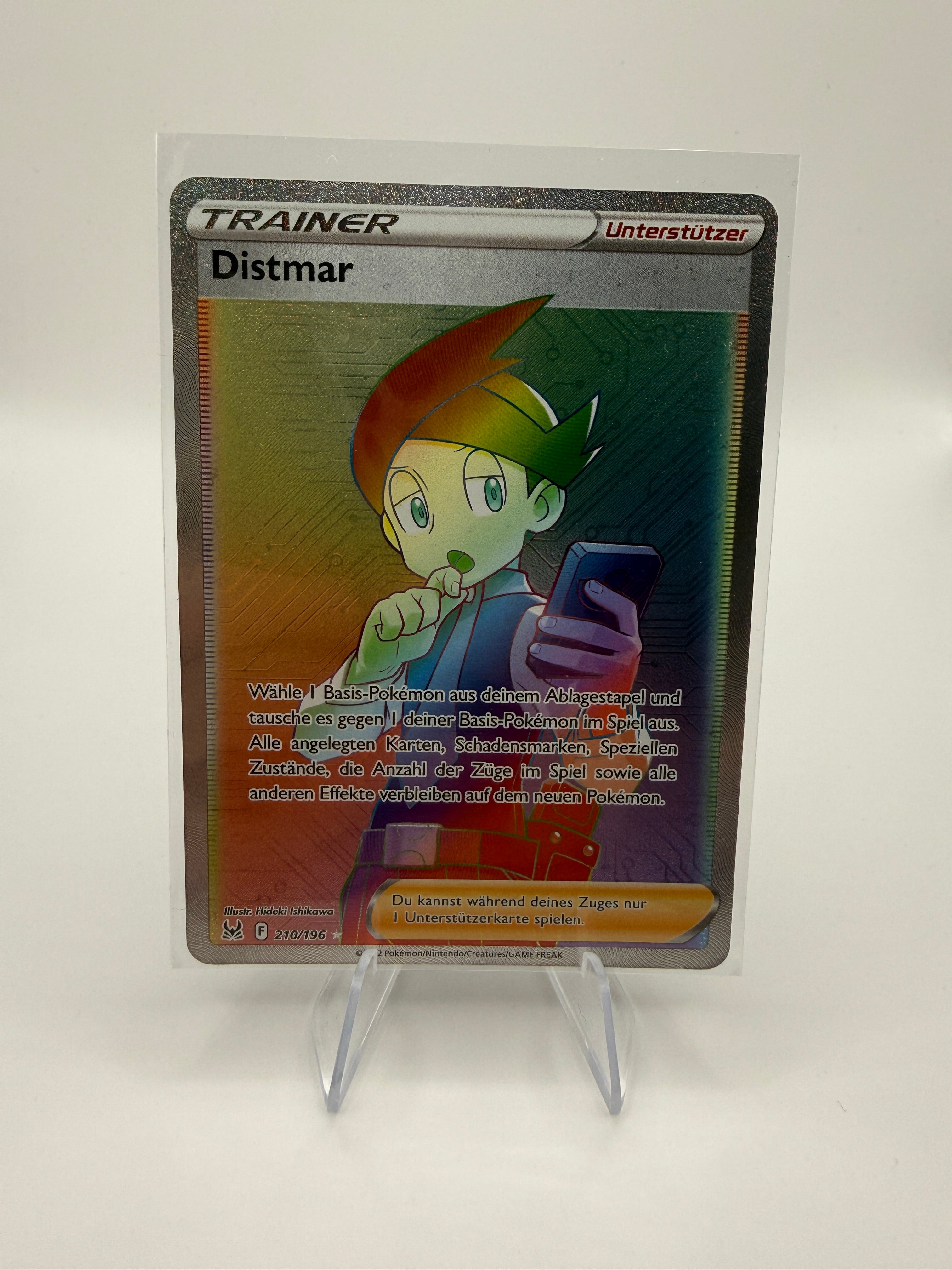 Distmar | Full Art Trainer | 210/196 | Karmesin & Purpur | DE