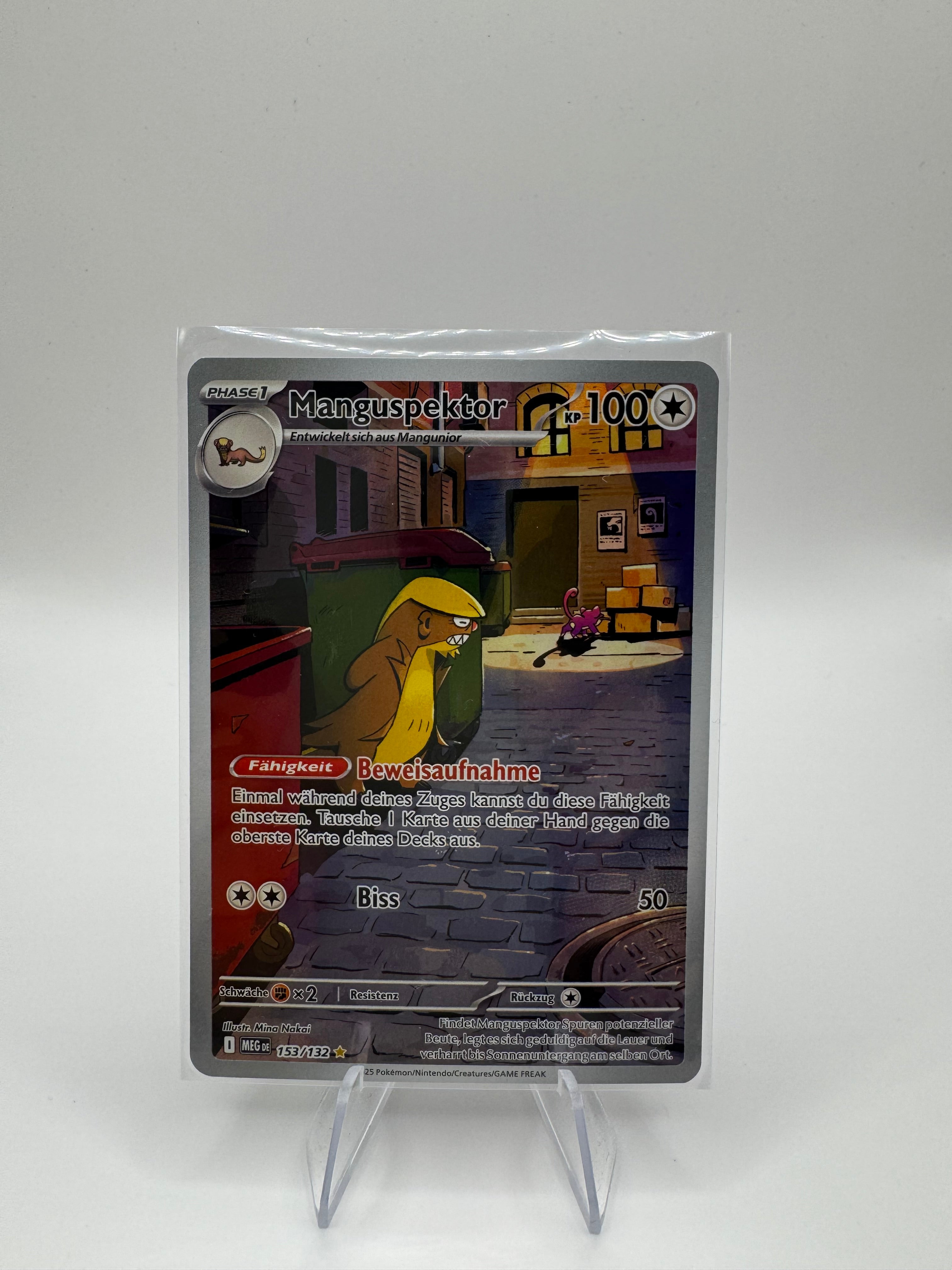 Manguspektor | Illustration Rare | 153/132 | Mega Entwicklungen | DE