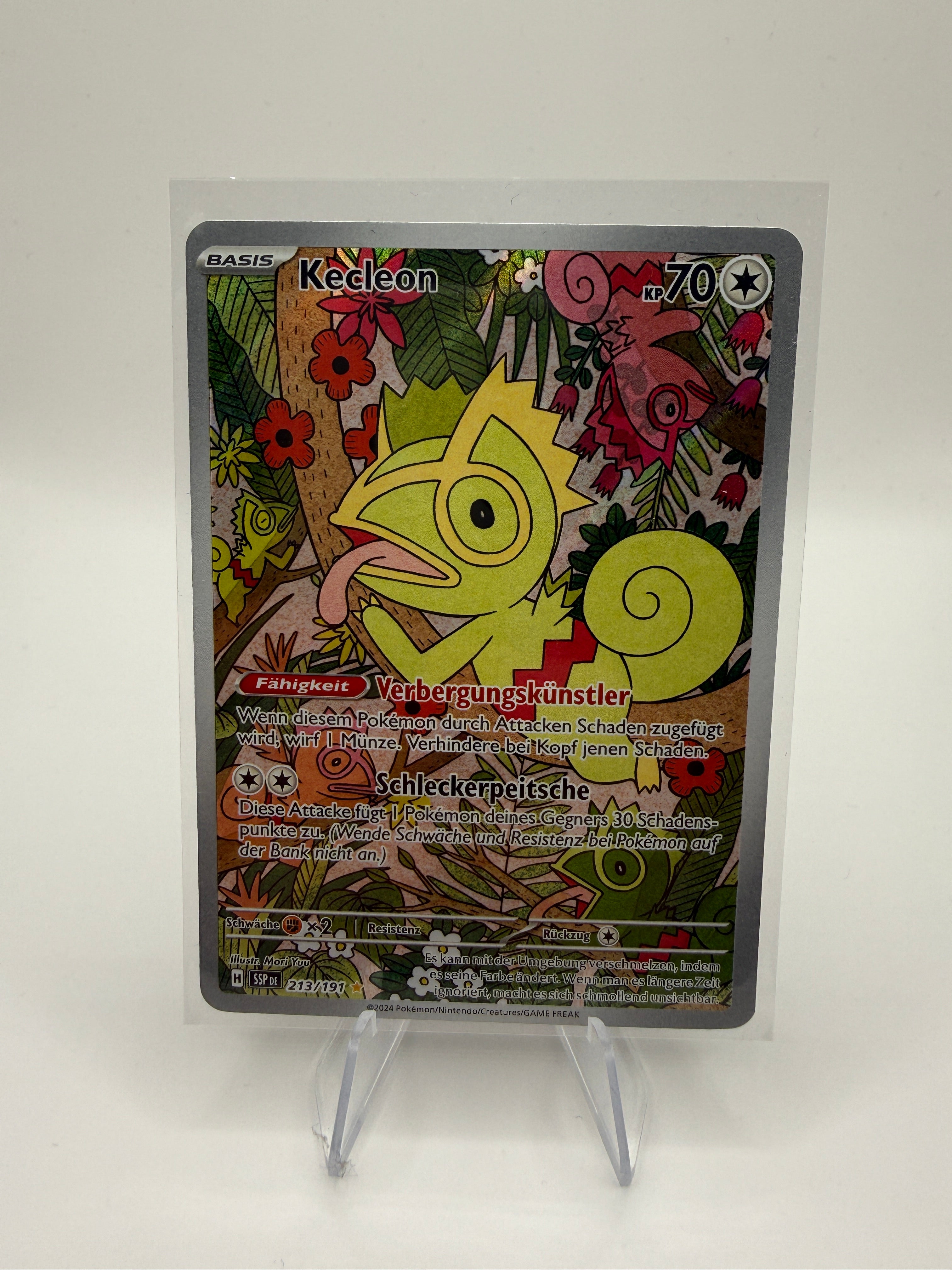 Kecleon | Illustration Rare | 213/191 | Stürmische Funken | DE